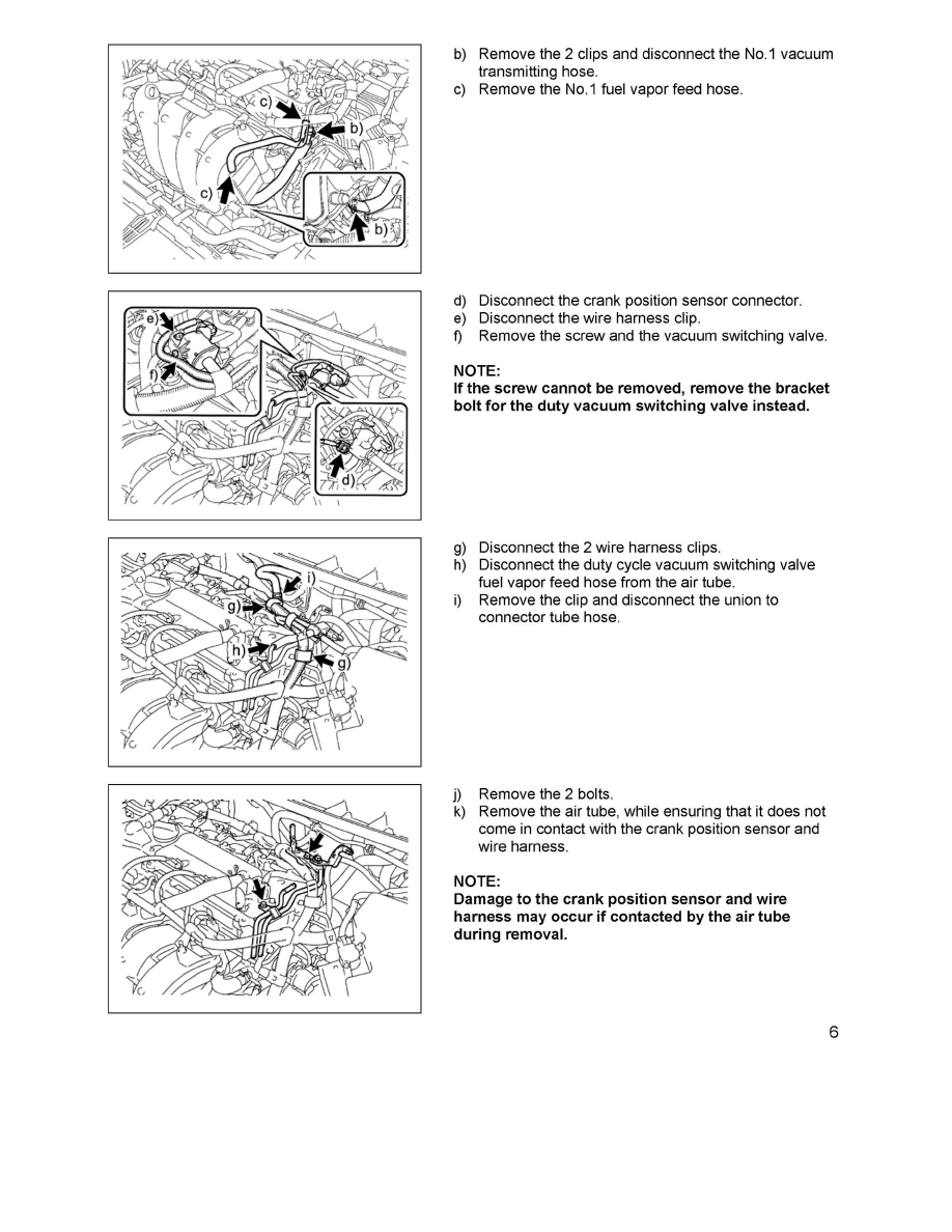 Toyota Service and Repair Manuals > Matrix FWD L41.8L (2ZRFE