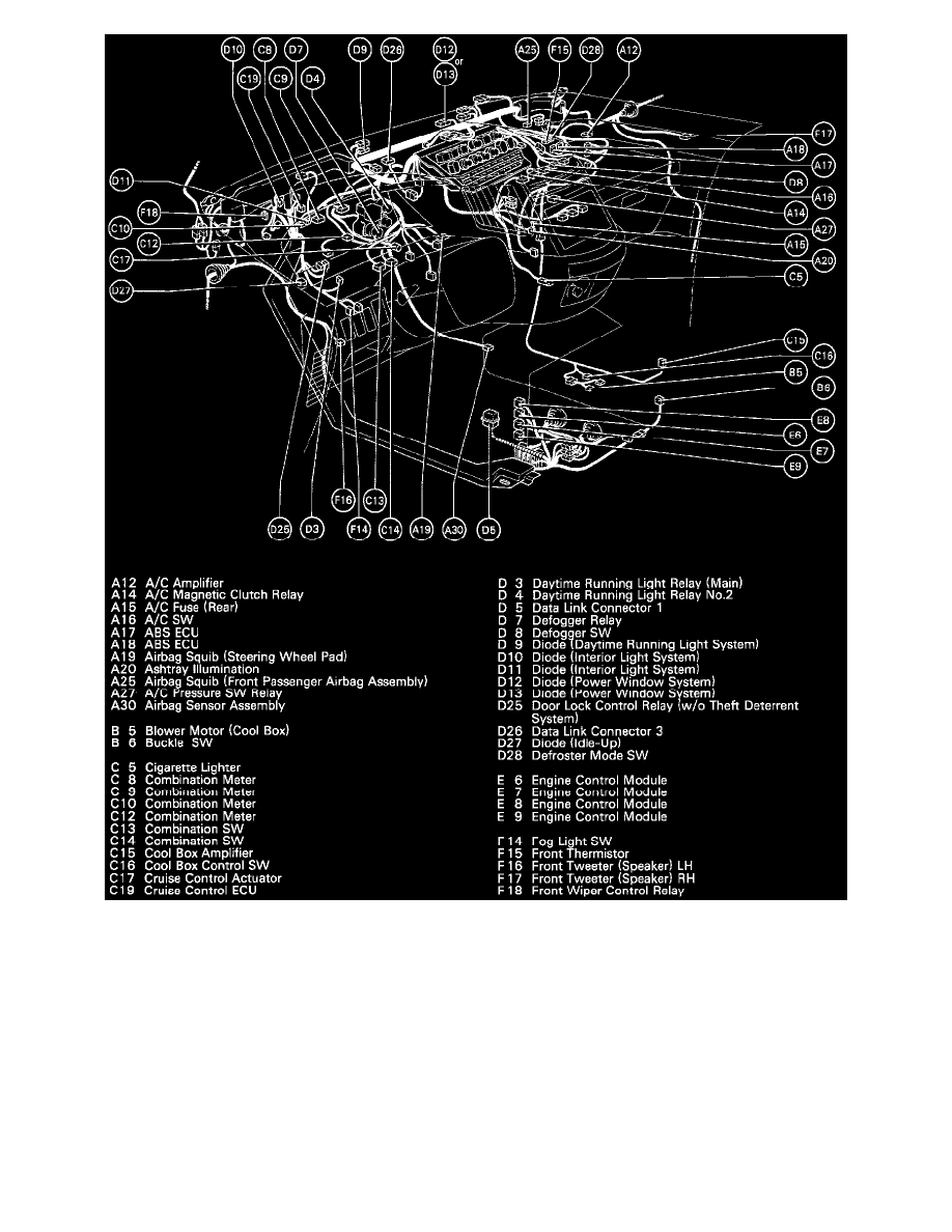 Toyota Manuals > Previa Van LE 4WD L42438cc 2.4L DOHC SC MFI