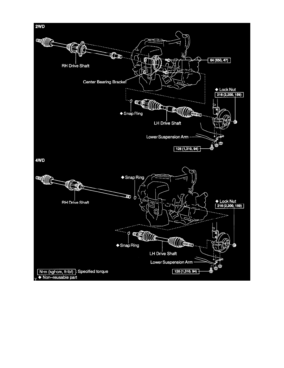 Toyota Manuals > RAV4 2WD L42.0L (1AZFE) (2003