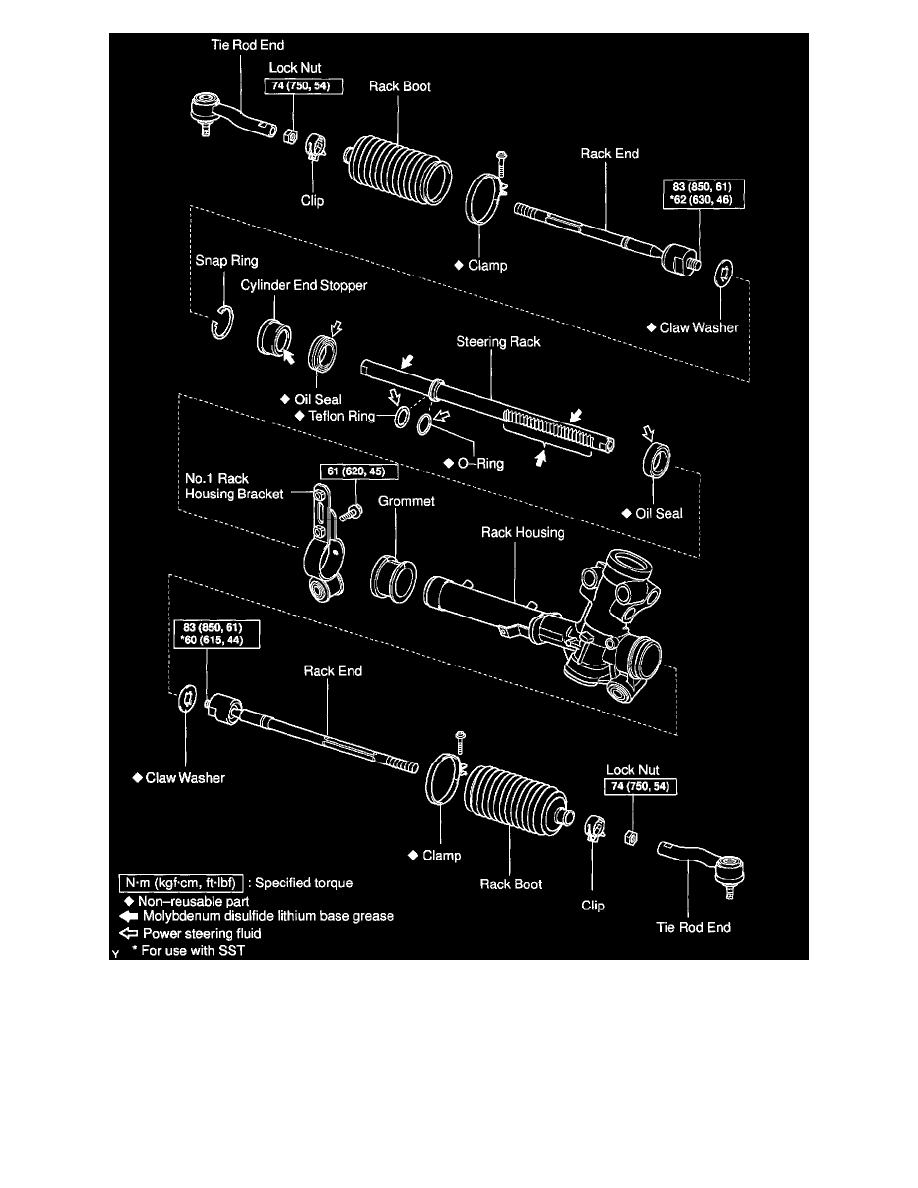 Toyota Manuals > RAV4 2WD L42.4L (2AZFE) (2004) > Steering