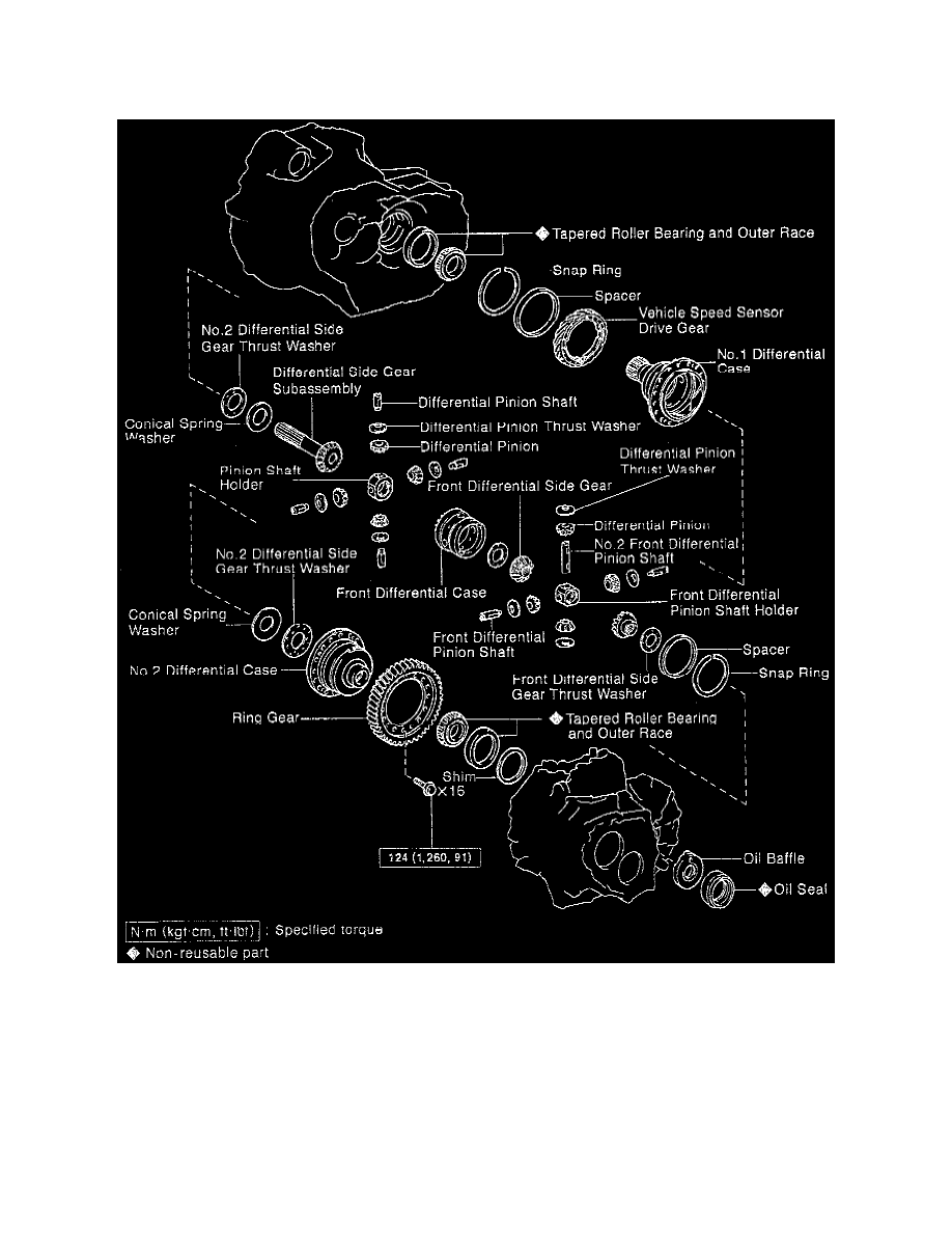 1997 TOYOTA RAV4 MANUAL TRANSMISSION visual data 7