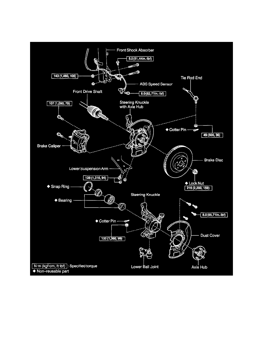 Toyota Service and Repair Manuals > RAV4 4WD L42.0L (1AZFE