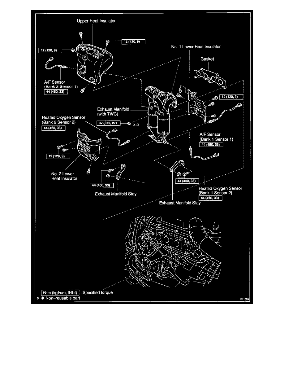 Toyota Manuals > RAV4 4WD L42.0L (1AZFE) (2001) > Powertrain