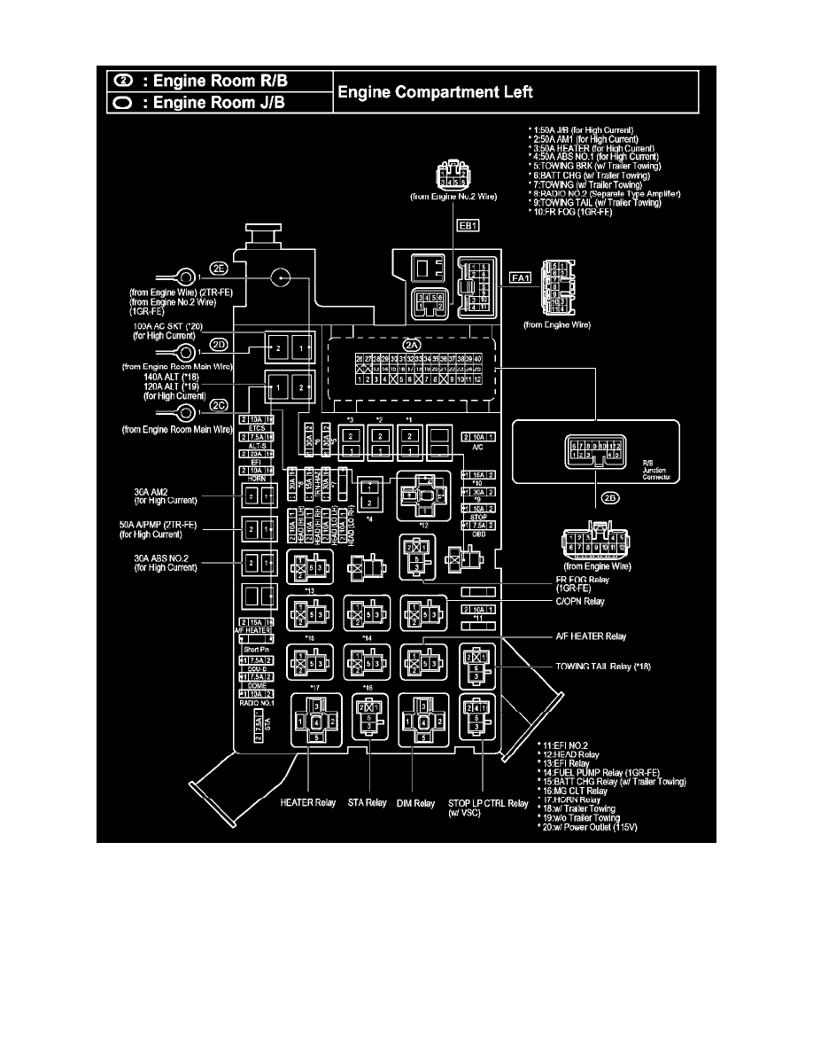 Toyota Service and Repair Manuals > 2WD V64.0L (1GRFE