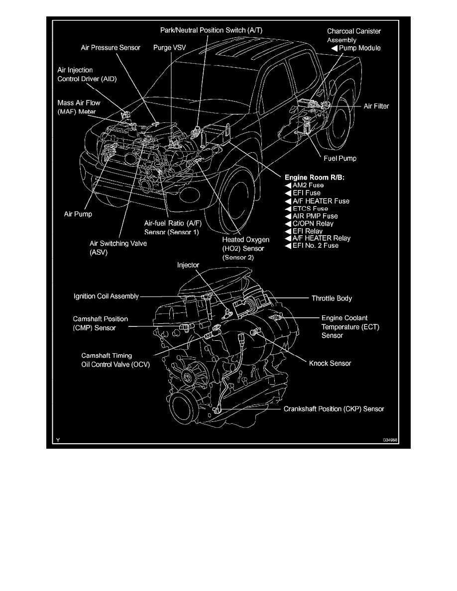 Toyota Manuals > 4WD L42.7L (2TRFE) (2005) > Engine
