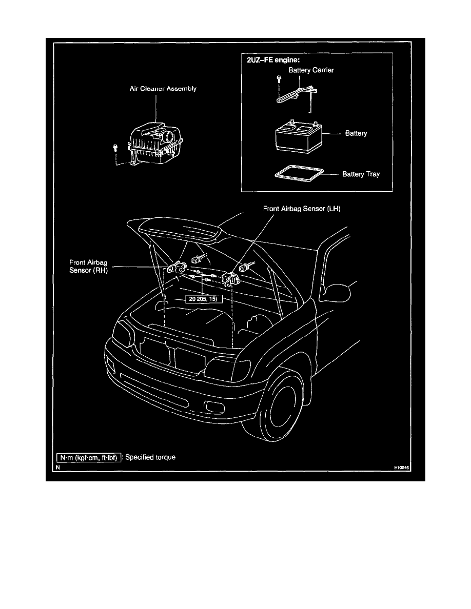 Toyota Workshop Service and Repair Manuals > Tundra 4WD V8-4.7L (2UZ-FE