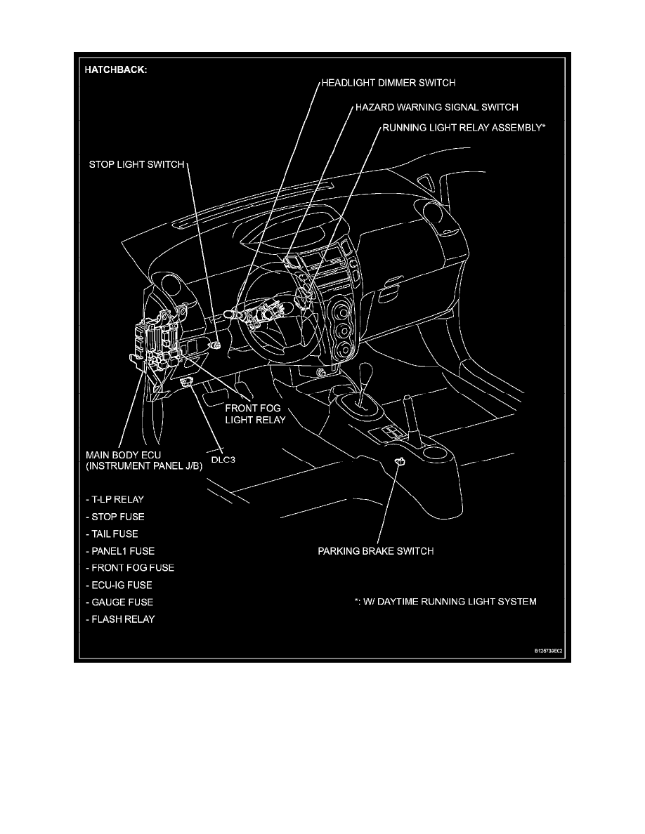 Toyota Service and Repair Manuals > Yaris L41.5L (1NZFE) (2007) > Relays and Modules