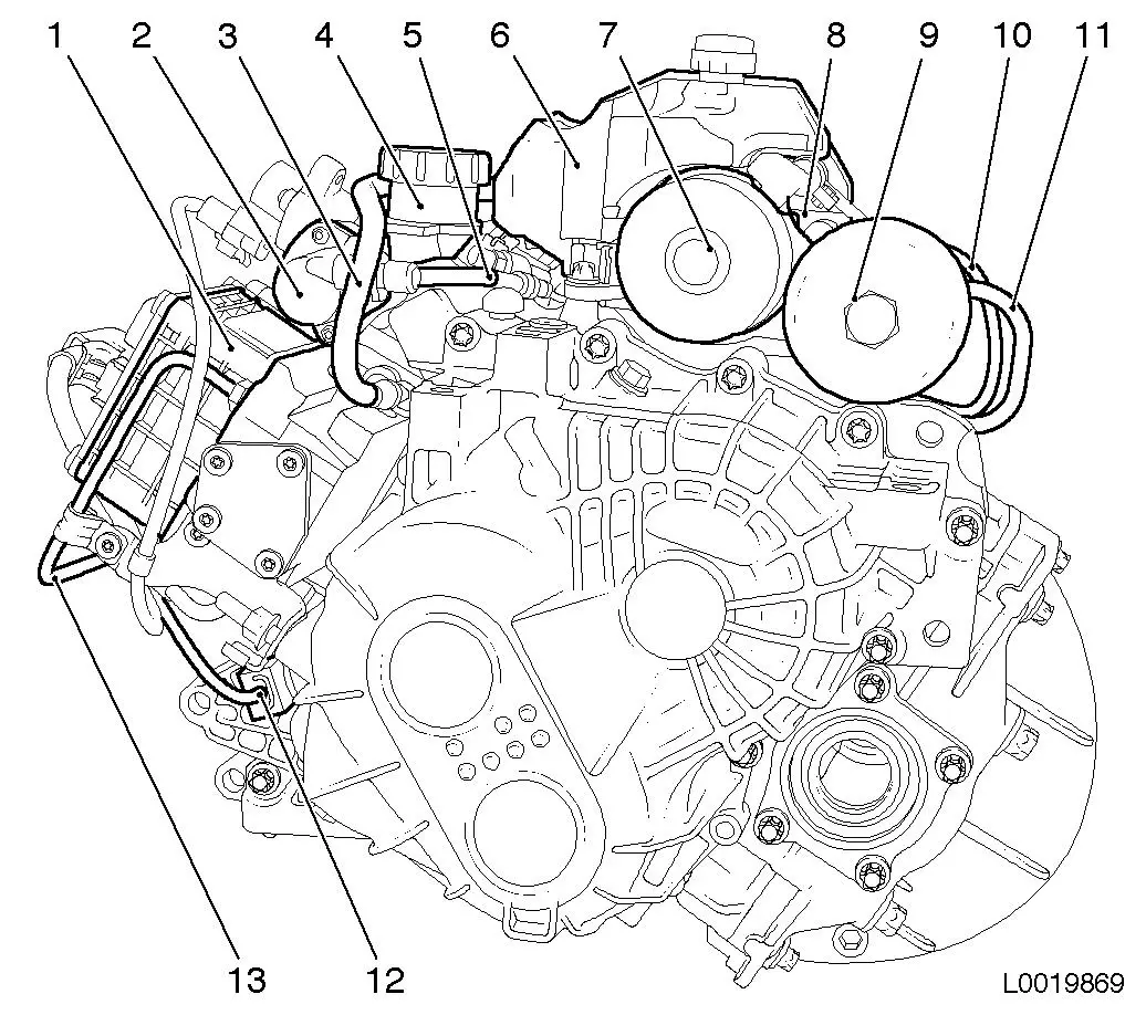 Vauxhall Astra K Wiring Diagram Vauxhall Workshop Manuals > Astra H > K Clutch and Transmission > Manual Transmission Front