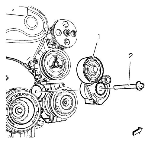 astra auxiliary belt tensioner