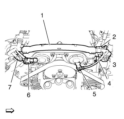 Vauxhall Workshop Manuals Astra J Engine Engine Mechanics 1 4l Ldd Ldu Llu Luh Luj Repair Instructions On Vehicle Camshaft Cover Replacement 1 4l Ldd