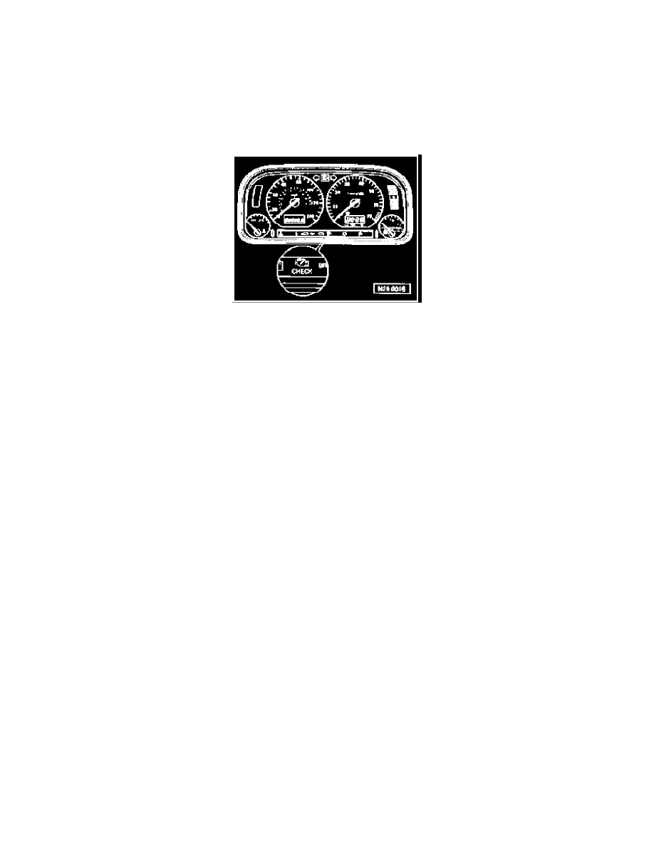 Volkswagen Workshop Manuals > Cabrio GL L4-2.0L (ABA) (2001