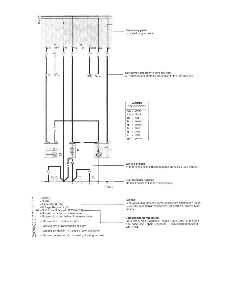 Volkswagen Service and Repair Manuals > Eurovan V62.8L (AXK