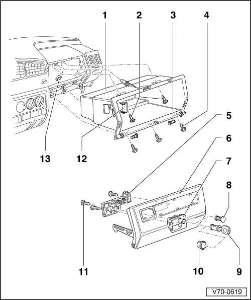 Volkswagen Service and Repair Manuals > Golf Mk3 > Body