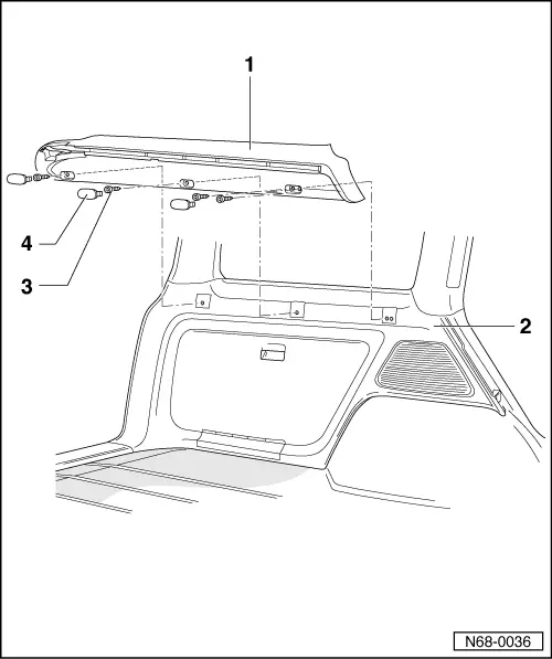Volkswagen Service and Repair Manuals > Golf Mk3 > Body