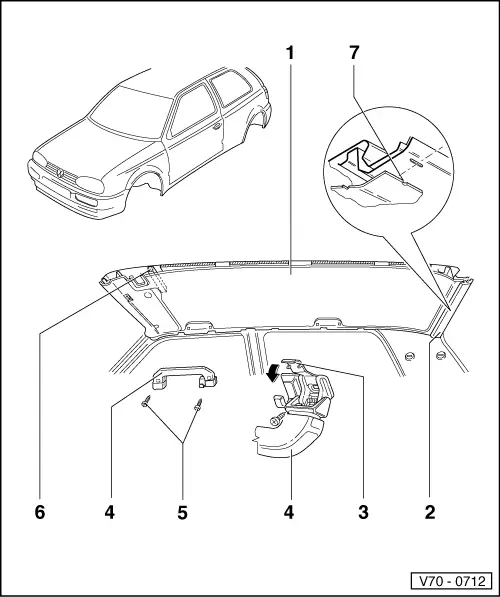 Volkswagen Service and Repair Manuals > Golf Mk3 > Body