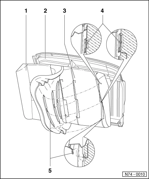 Volkswagen Service and Repair Manuals > Golf Mk3 > Body General body repairs