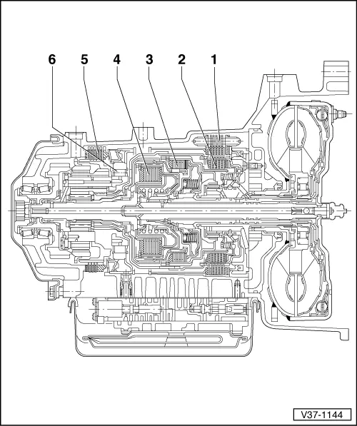 Volkswagen Service and Repair Manuals > Golf Mk3 > Automatic gearbox Automatic