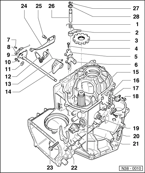 Volkswagen Service and Repair Manuals > Golf Mk3 > Automatic