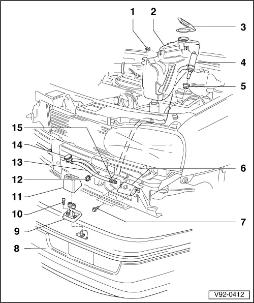 Volkswagen Service and Repair Manuals > Golf Mk3 > Vehicle