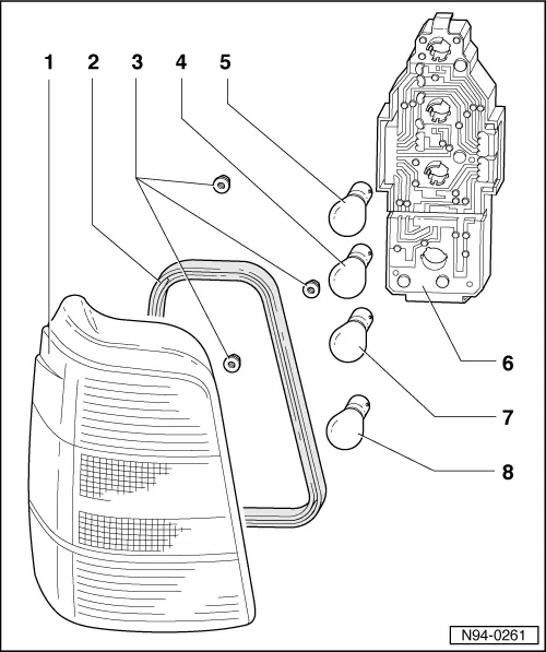 Volkswagen Service and Repair Manuals > Golf Mk3 > Vehicle