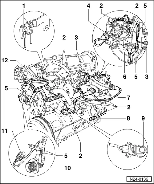 Volkswagen Service and Repair Manuals > Golf Mk3 > Power unit