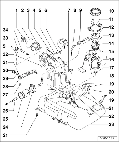 Volkswagen Service and Repair Manuals > Golf Mk3 > Power unit