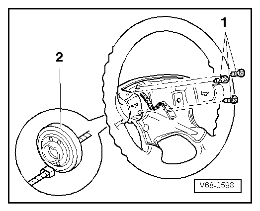 mk3 jetta steering wheel removal