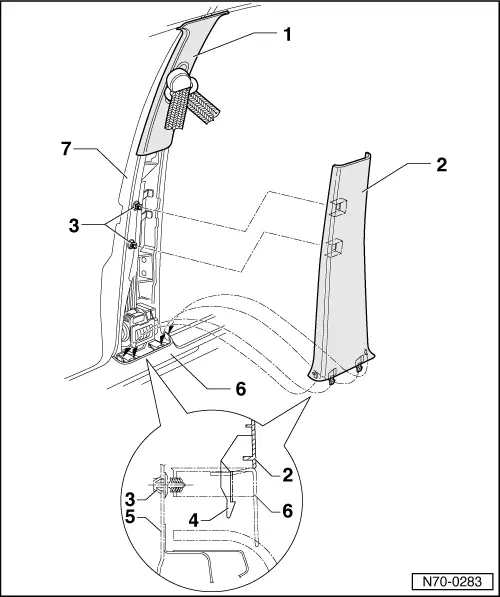 Volkswagen Service and Repair Manuals > Golf Mk4 > Body