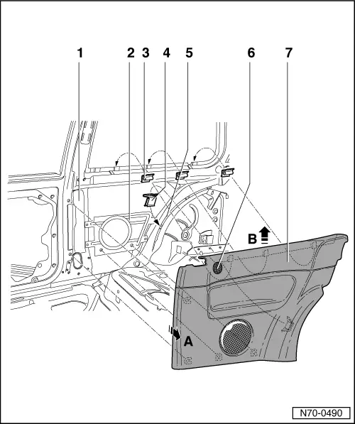Volkswagen Service and Repair Manuals > Golf Mk4 > Body