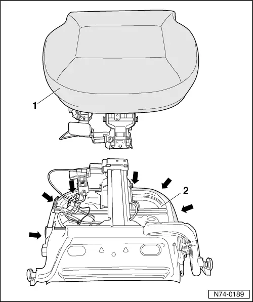 Volkswagen Service and Repair Manuals > Golf Mk4 > Body General body repairs