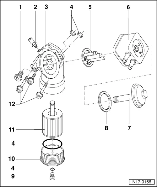 Volkswagen Service and Repair Manuals > Golf Mk4 > Engine > 5
