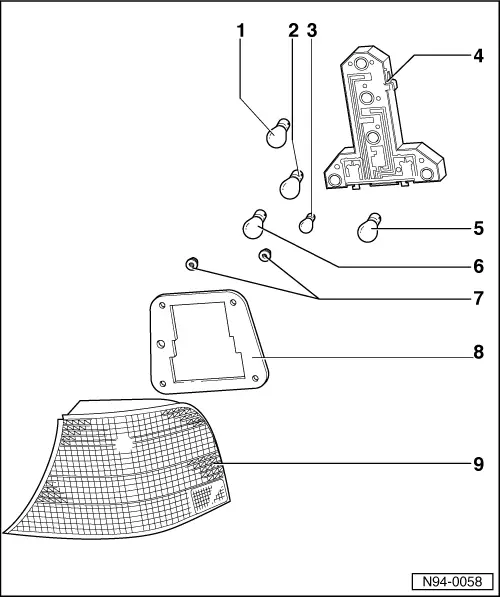 Volkswagen Service and Repair Manuals > Golf Mk4 > Vehicle