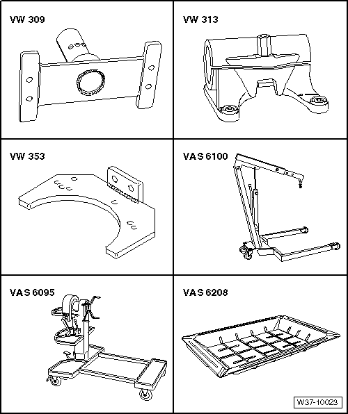 Volkswagen Manuals > Golf Mk4 > Power transmission > Automatic
