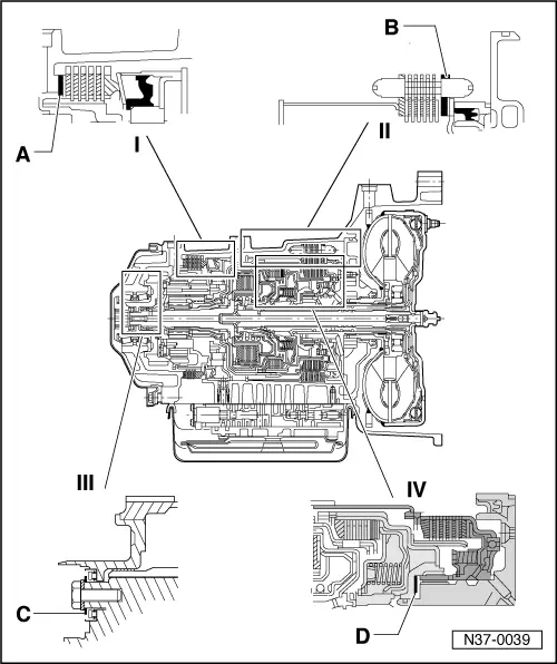 Volkswagen Service and Repair Manuals > Golf Mk4 > Power