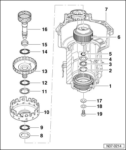 Volkswagen Service and Repair Manuals > Golf Mk4 > Power