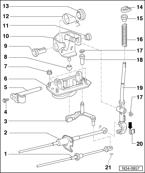 Volkswagen Service and Repair Manuals > Golf Mk4 > Power
