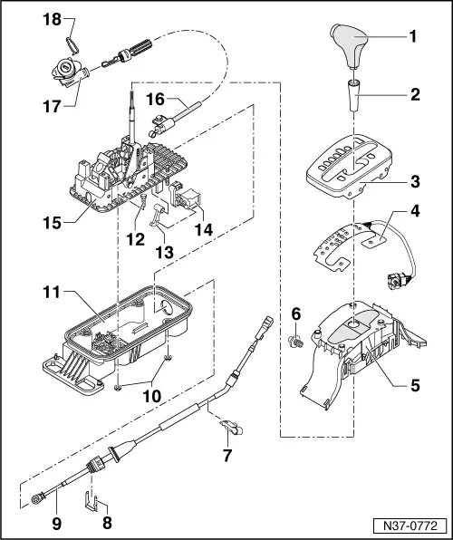 Volkswagen Manuals > Golf Mk4 > Power transmission > 5speed