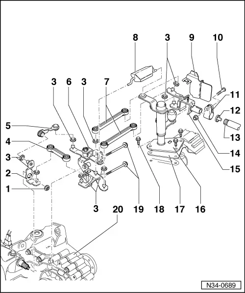 Volkswagen Service and Repair Manuals > Golf Mk4 > Power