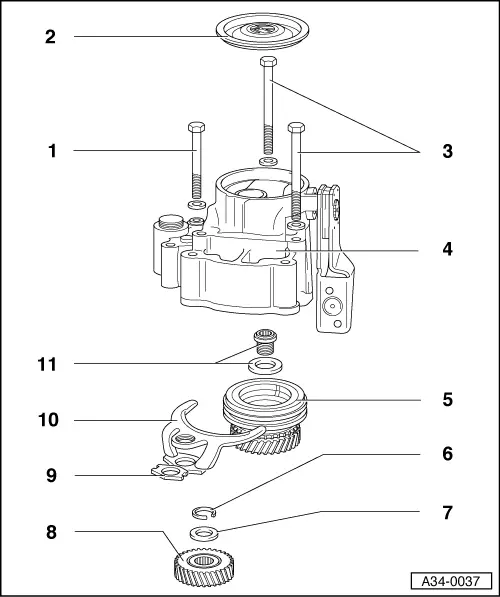 Volkswagen Service and Repair Manuals > Golf Mk4 > Power