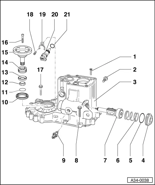 Volkswagen Service and Repair Manuals > Golf Mk4 > Power