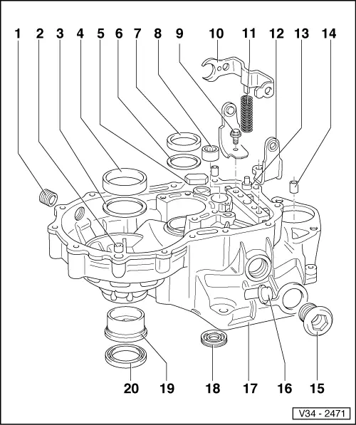 Volkswagen Service and Repair Manuals > Golf Mk4 > Power