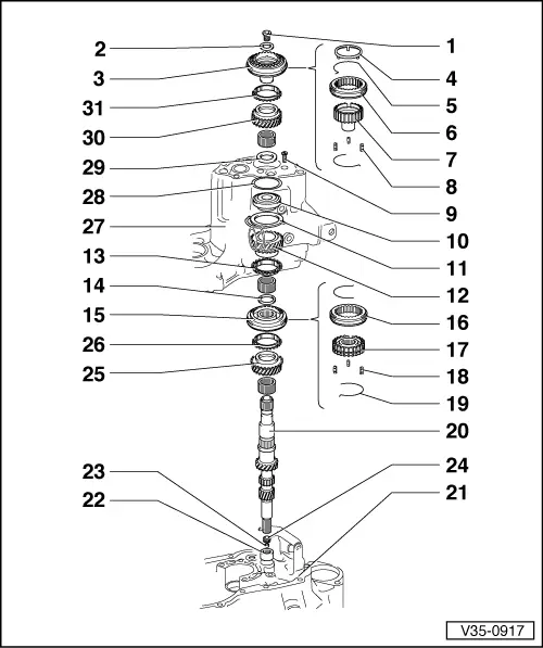 Volkswagen Service and Repair Manuals > Golf Mk4 > Power