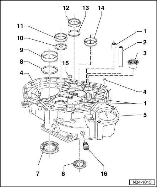 Volkswagen Service and Repair Manuals > Golf Mk4 > Power