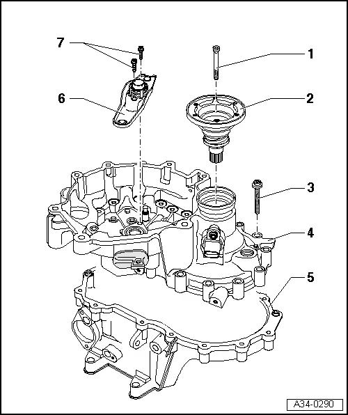 Volkswagen Manuals > Golf Mk4 > Power transmission > 5speed