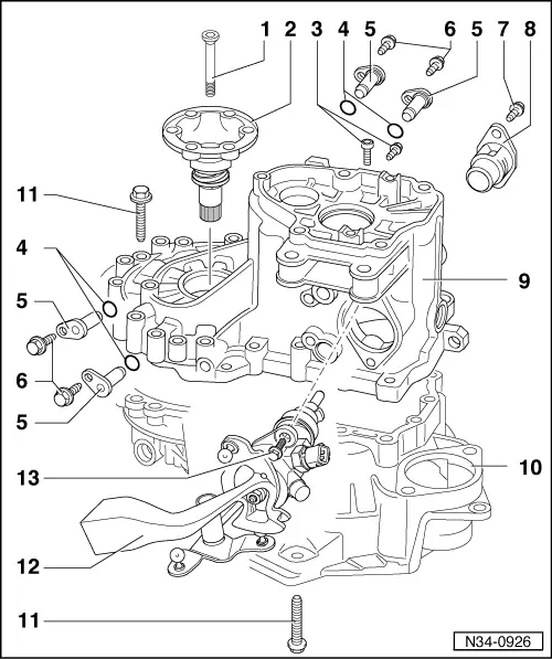 Volkswagen Service and Repair Manuals > Golf Mk4 > Power