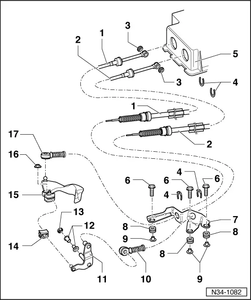 Volkswagen Manuals > Golf Mk4 > Power transmission > 6speed