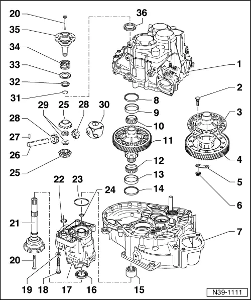 Volkswagen Service and Repair Manuals > Golf Mk4 > Power