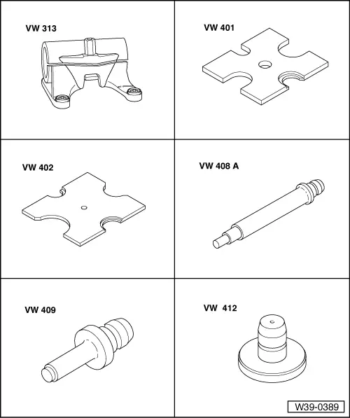 Volkswagen Service and Repair Manuals > Golf Mk4 > Power