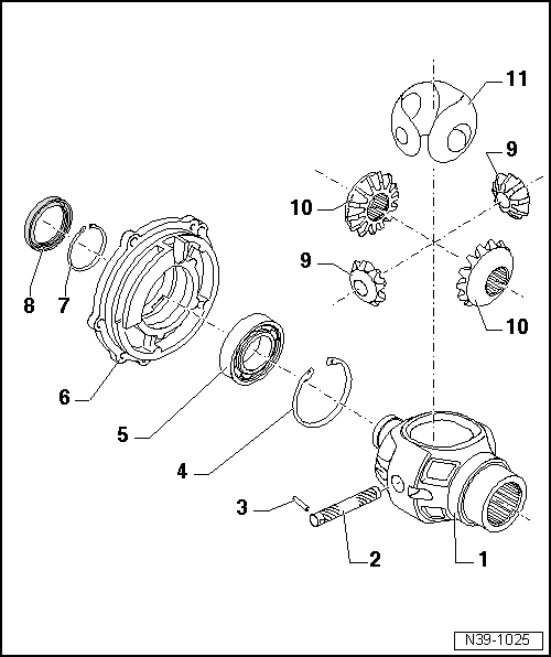 Volkswagen Manuals > Golf Mk4 > Power transmission > 6speed