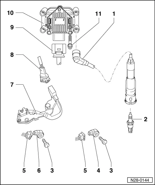 Volkswagen Manuals > Golf Mk4 > Power unit > Motronic